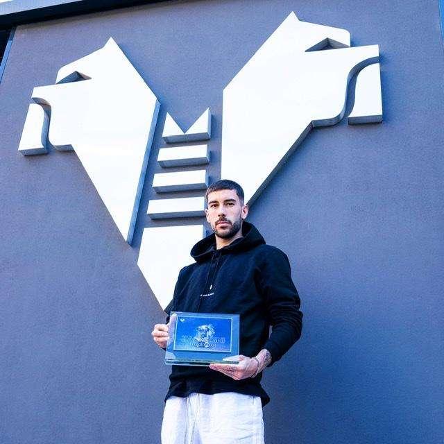 Cuore Gialloblù 2020/2021: premiazione per Mattia Zaccagni 