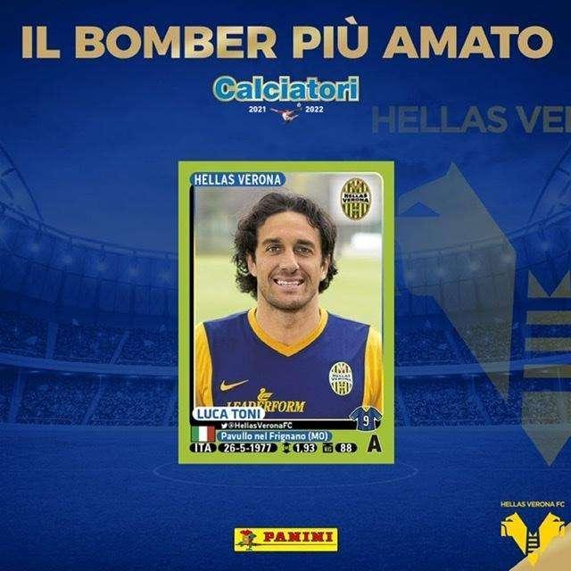 Hellas Verona: Luca Toni il bomber gialloblù più amato 
