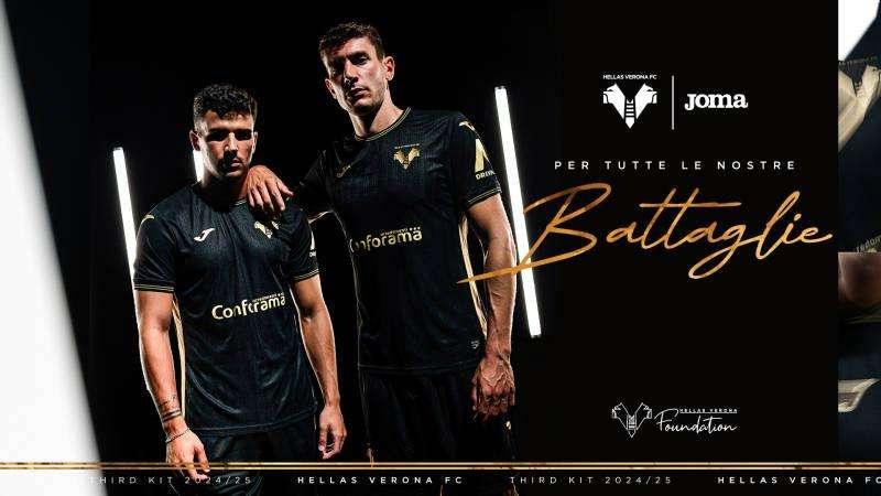 Hellas Verona: ufficiale la terza maglia 