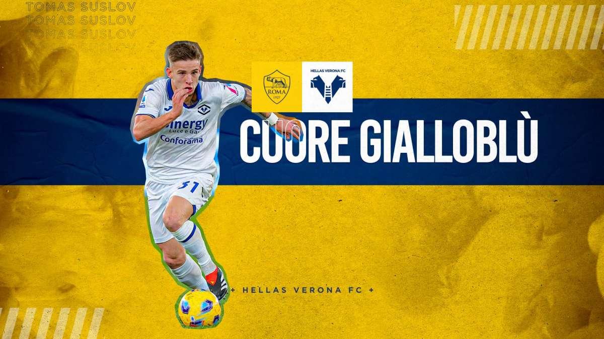 Cuore Gialloblù: Suslov il più votato di Roma-Verona