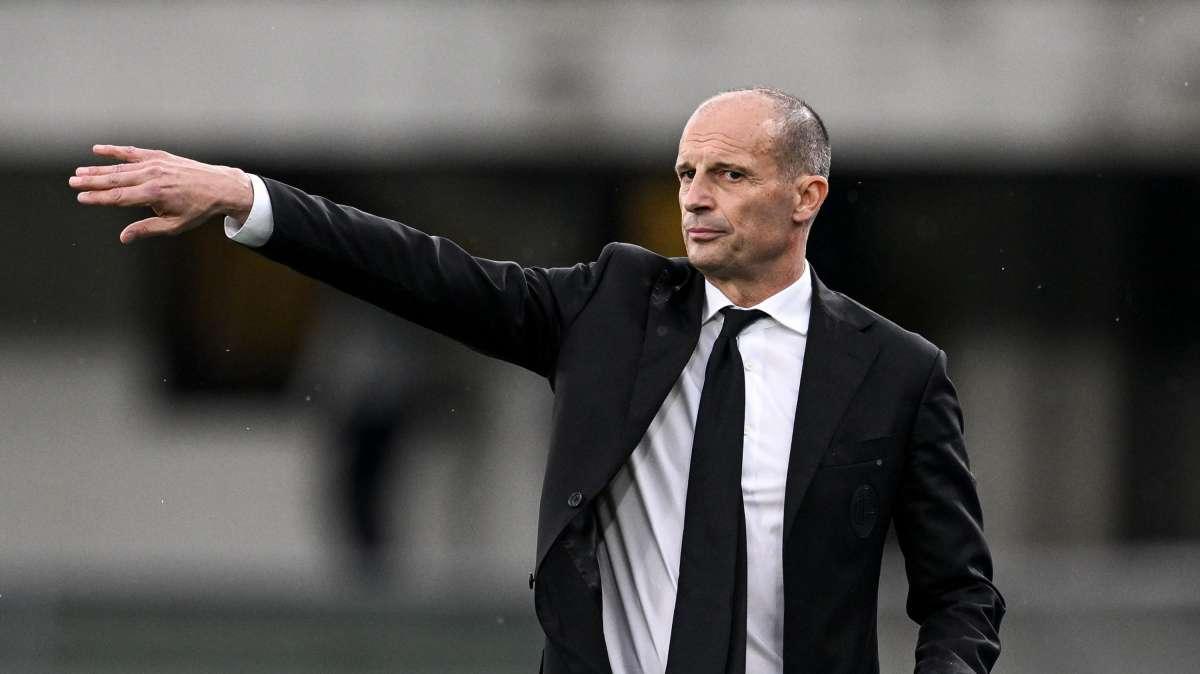 Verona-Milan 0-1, Allegri: "Vittoria importante che ci avvicina alla Champions"