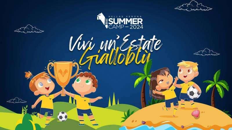 Hellas Verona: al via le iscrizioni per l'Hellas Verona Summer Camp 2024