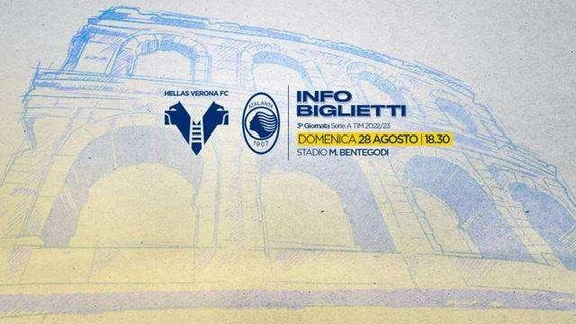 Hellas Verona-Atalanta: info biglietti