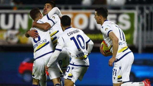 Venezia-Verona: 3-4, le pagelle dei gialloblù. Simeone implacabile, Caprari freddo, Tameze muro invalicabile