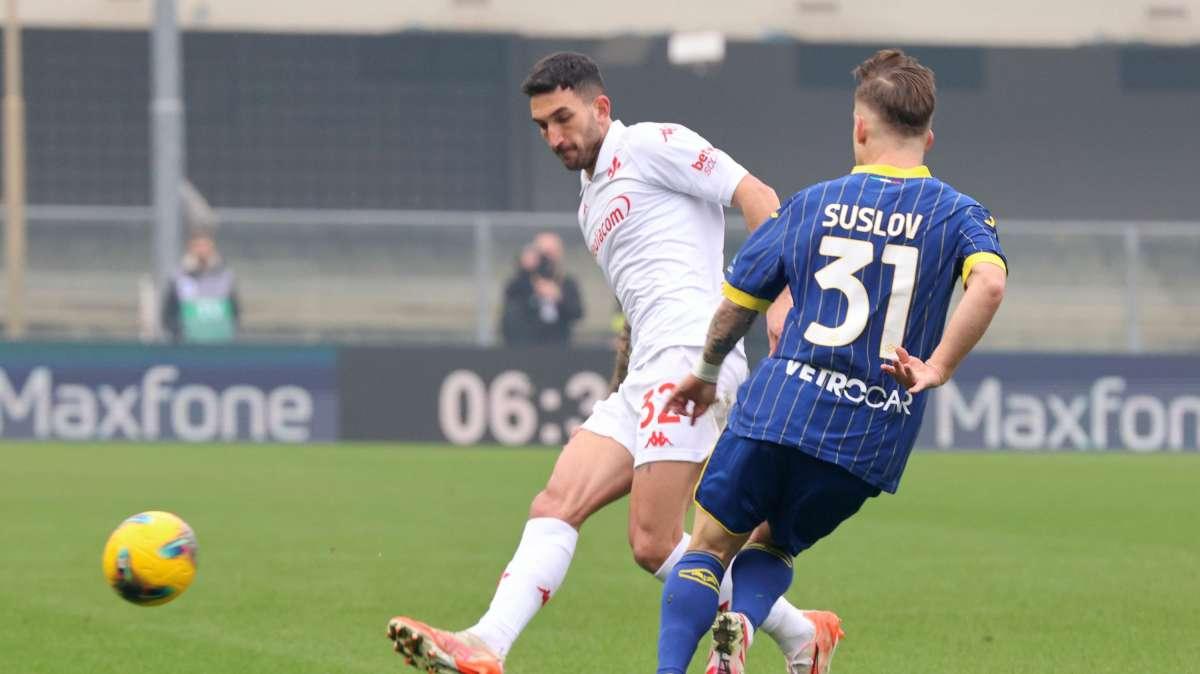 Inter-Verona: Suslov unico diffidato in casa gialloblù