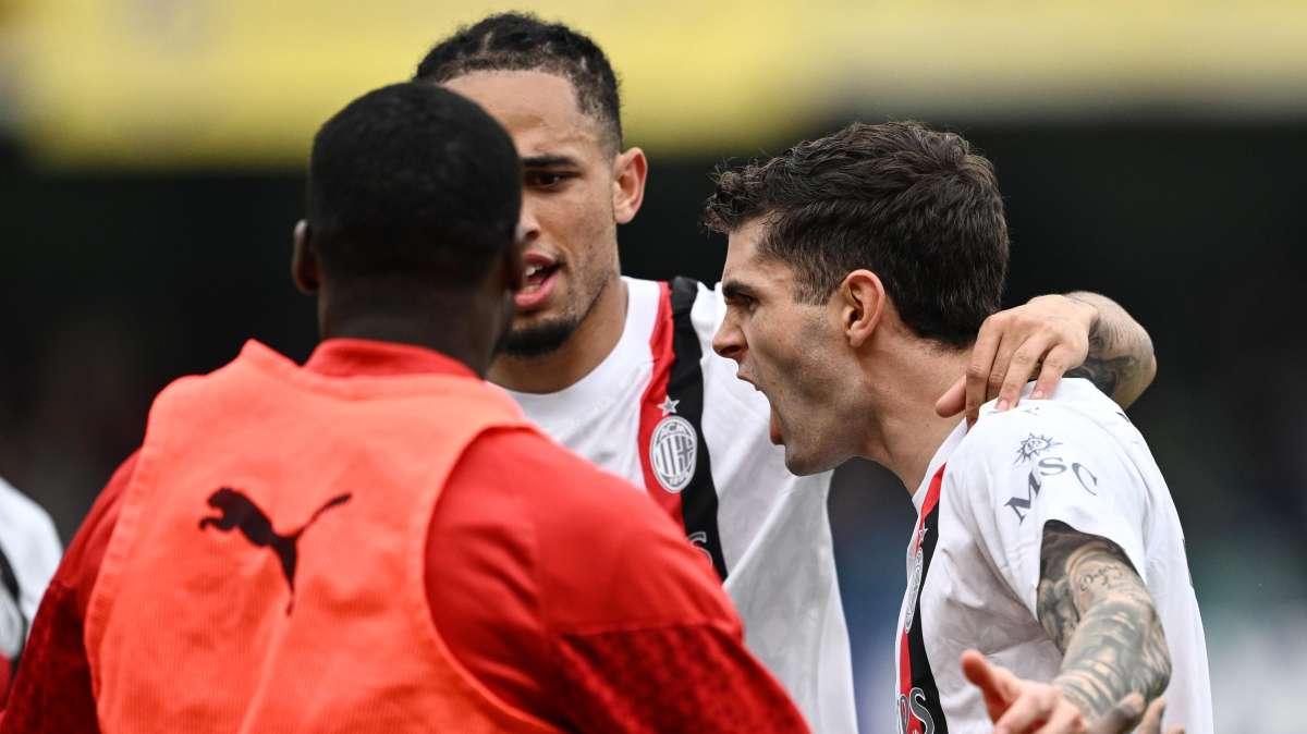 RELIVE Hellas Verona-Milan 1-3: decidono i goal di Theo, Pulisic e Chukwueze