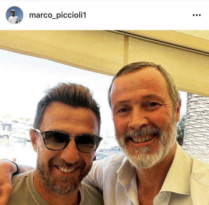 Incontro tra Di Francesco e l'agente di Joao Pedro 