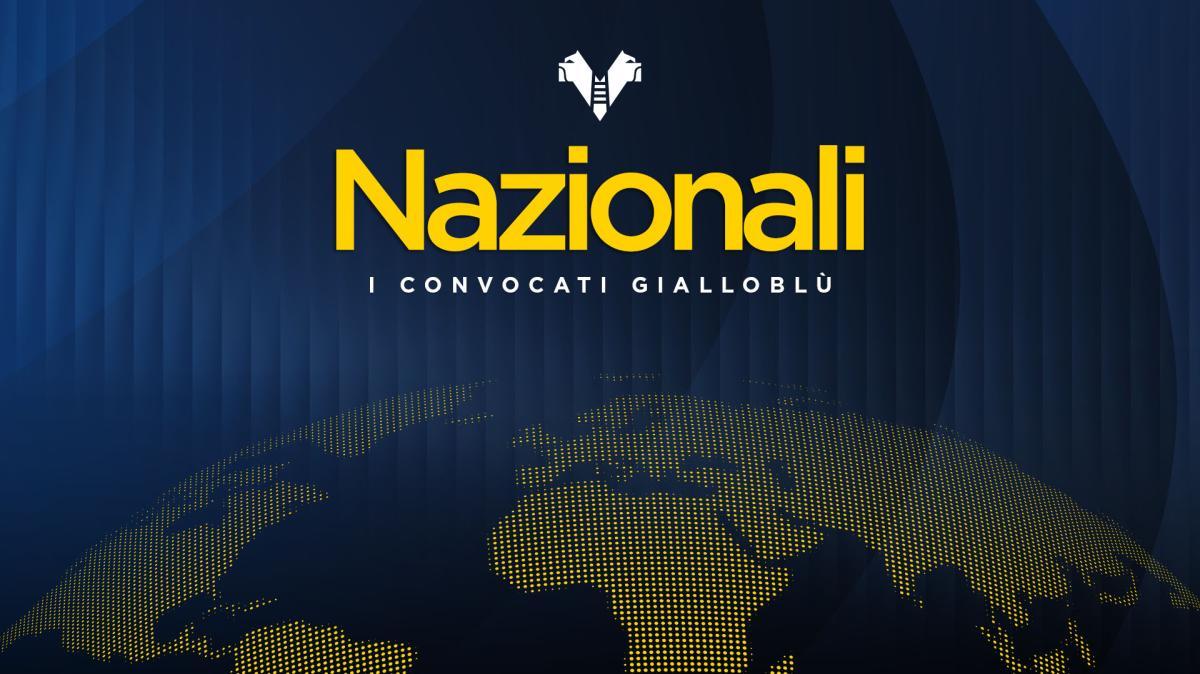 Hellas Verona: i giocatori gialloblù impegnati con le Nazionali