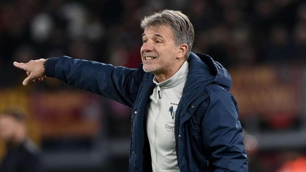 Cagliari-Verona: Baroni assente in panchina perchè squalificato