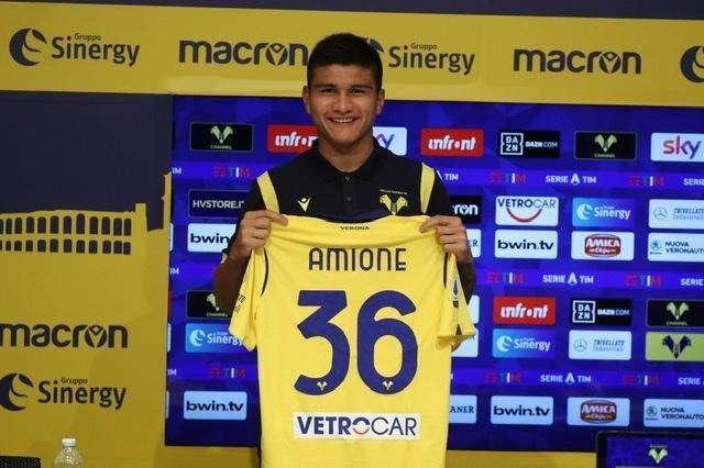 Bruno Amione: «Voglio essere all'altezza di questo Club e della serie A»