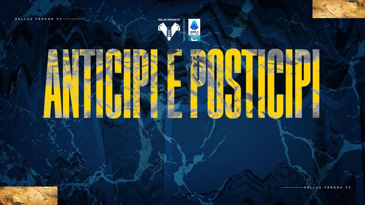 Serie A, 36a giornata: anticipi e posticipi, Verona-Lecce l'11 maggio alle 15