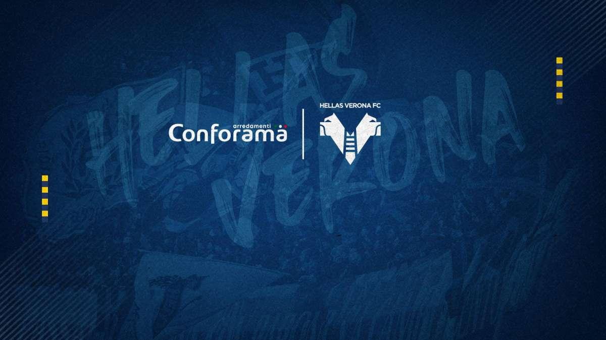 Hellas Verona: è Conforama il nuovo Co-Jersey partner del Club gialloblù