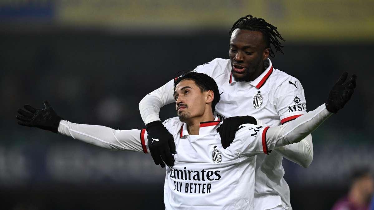 Verona-Milan 0-1, gialloblù sconfitti di misura