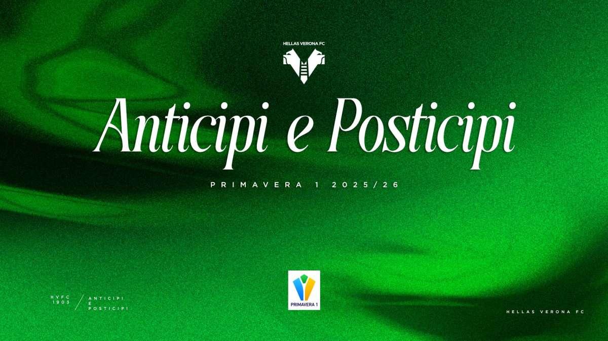 Primavera - venerdì ultimo impegno di campionato per i gialloblù contro la Roma
