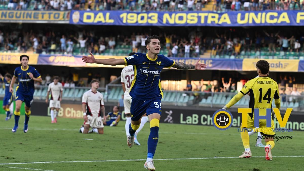 Verona-Arezzo 5-0, le pagelle dei gialloblù: Cerbone doppietta da sogno, Suslov valore aggiunto