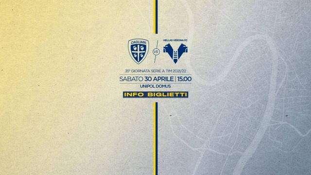 Cagliari - Hellas Verona: info biglietti settore Ospiti