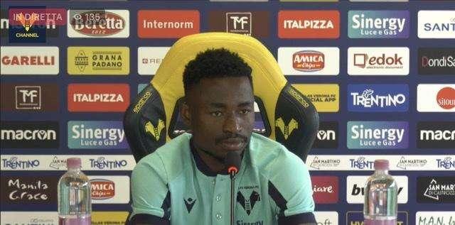 Hellas Verona - Modena: contusione alla coscia per Hongla