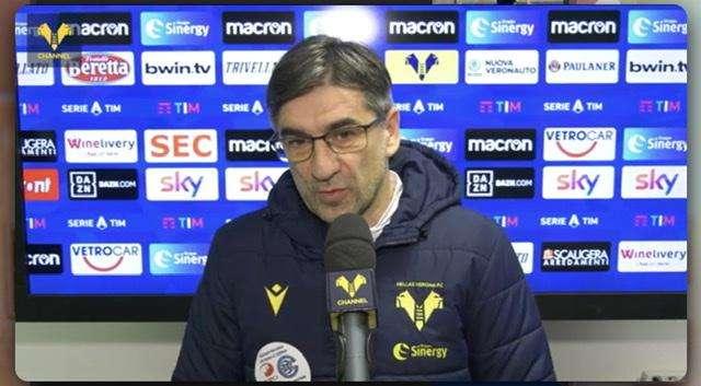 Juric: «Sono molto contento, non era facile dopo lo svantaggio»