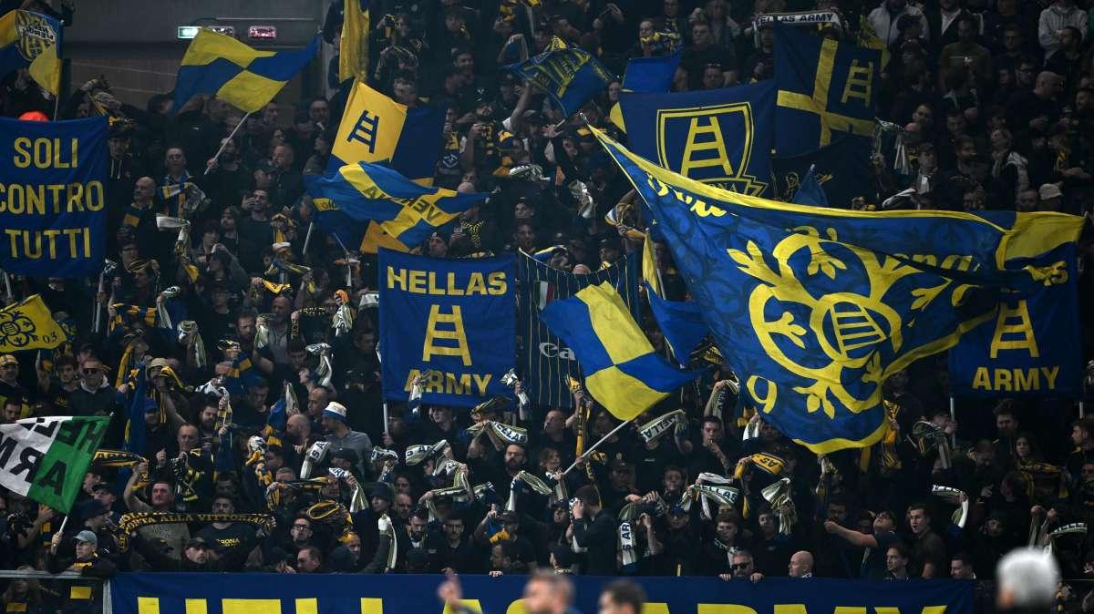 Inter-Verona: quasi settecento i tifosi gialloblù a San Siro
