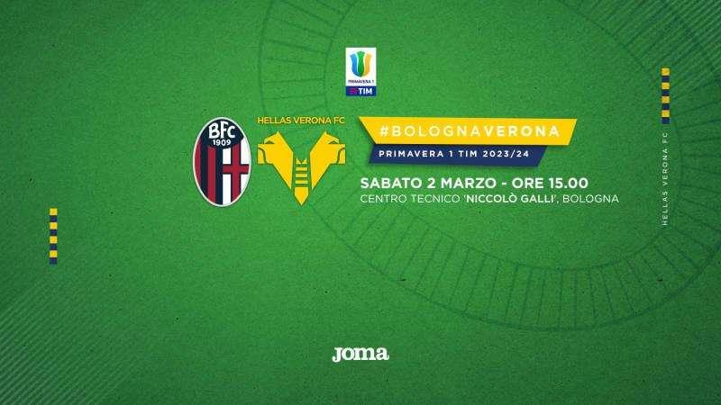 Primavera: gialloblù in trasferta in casa del Bologna, diretta tv su Sportitalia
