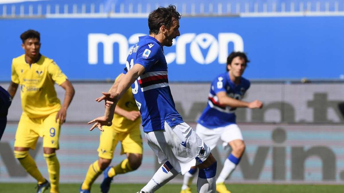 Hellas reduce da tre sconfitte con la Sampdoria al Ferraris, la vittoria manca dal 1972