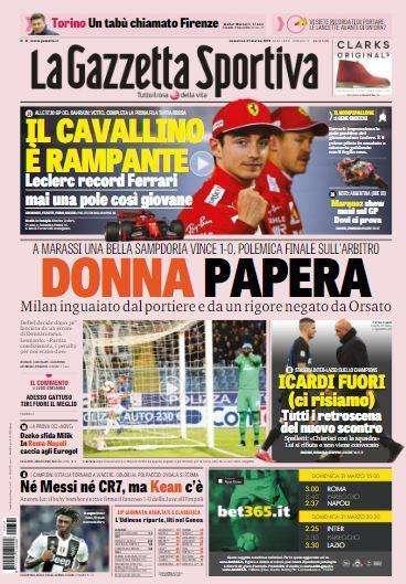 GdS, Serie B - I risultati e i titoli delle partite di sabato 30 marzo