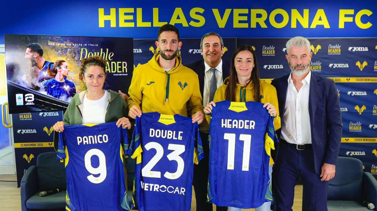 Double Header - Presentato l'evento allo stadio Bentegodi di domenica 23 novembre