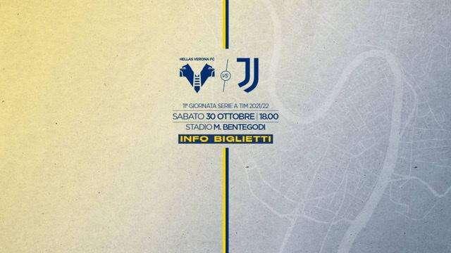 Verona  Juventus: disponibili solo tagliandi di Curva Est