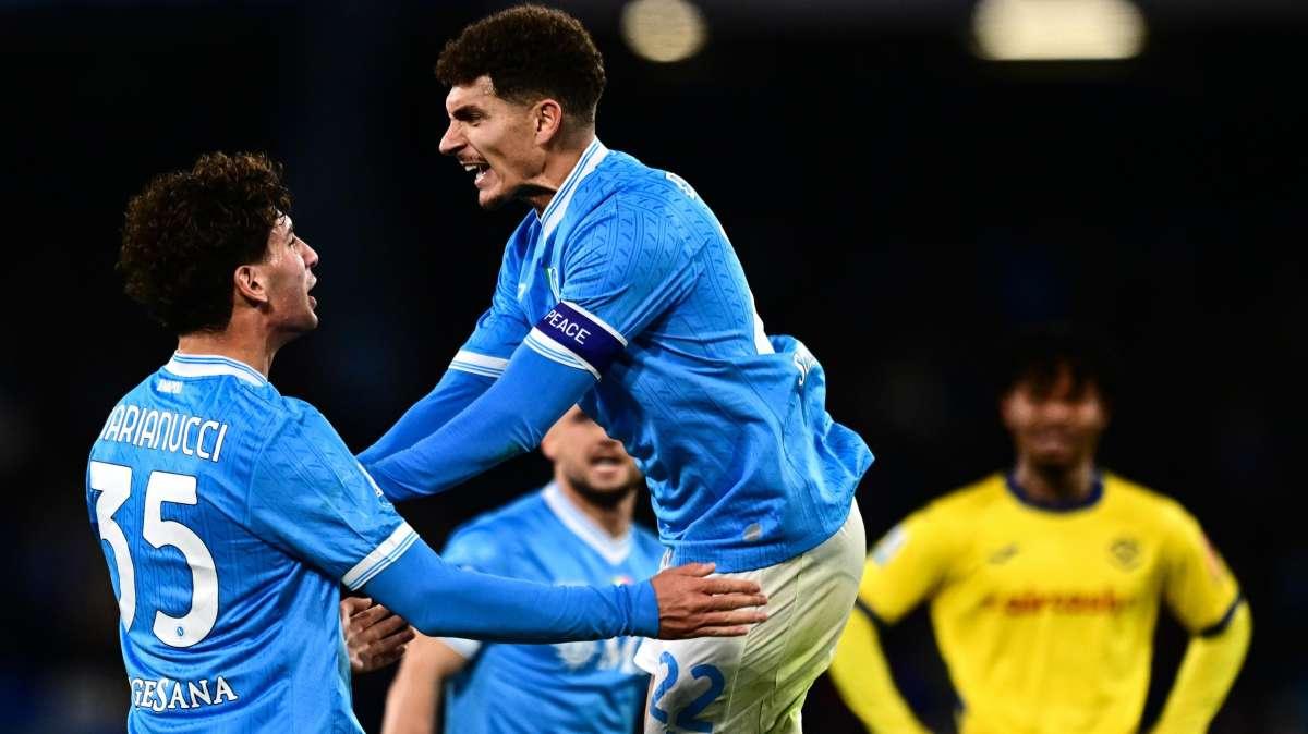 Napoli-Verona 2-2, le pagelle della formazione partenopea
