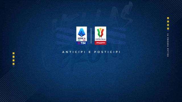 Serie A, anticipi e posticipi dalla 5a alla 19a giornata: gli impegni dei gialloblù