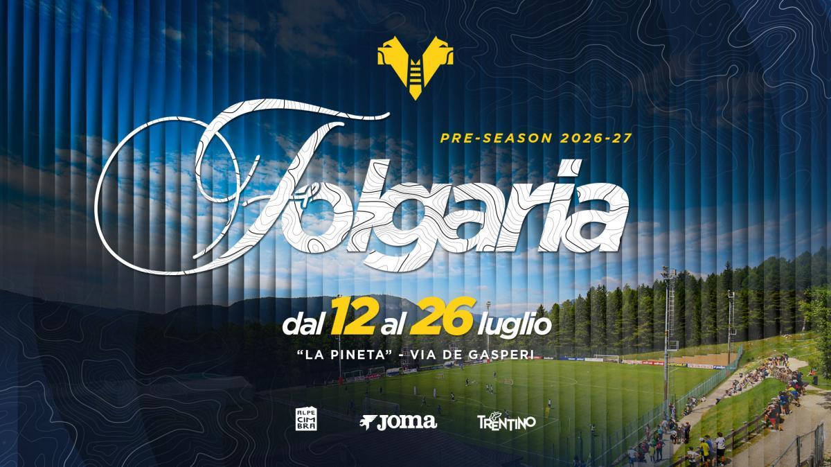 Hellas Verona: giovedì il via alla nuova stagione