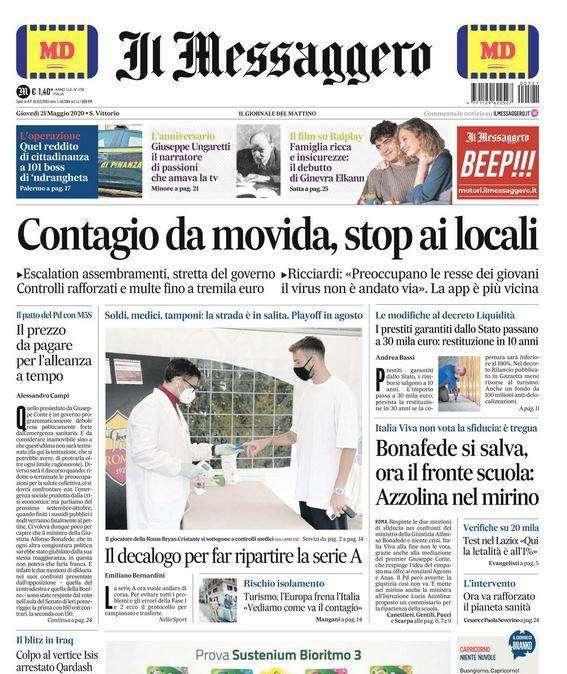 Il Messaggero: "Serie A, c'è il decalogo"