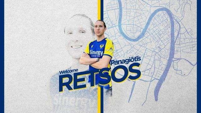 Hellas: Panagiotis Retsos è un nuovo giocatore gialloblù
