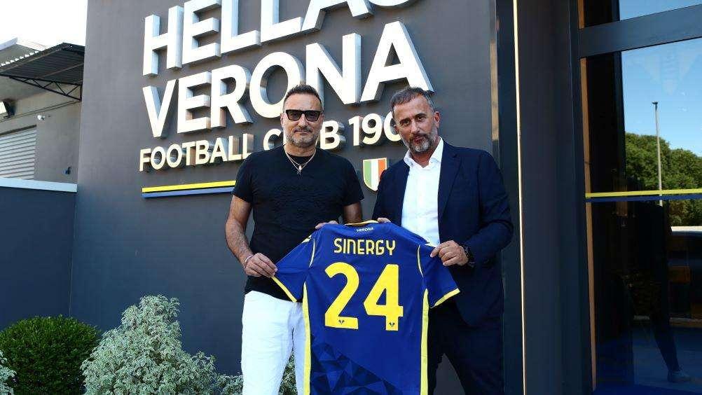 Hellas Verona e Sinergy Luce e Gas insieme fino al 2024