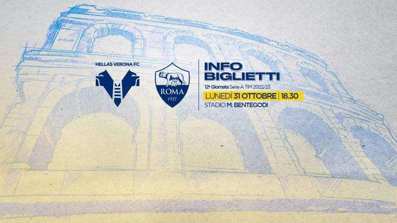 Verona - Roma: info biglietti
