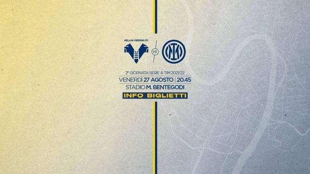 Hellas Verona - Inter: tagliandi in vendita anche nel giorno della partita