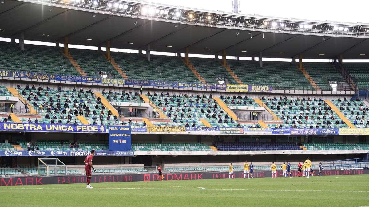 Verona-Venezia: 14298 spettatori al Bentegodi