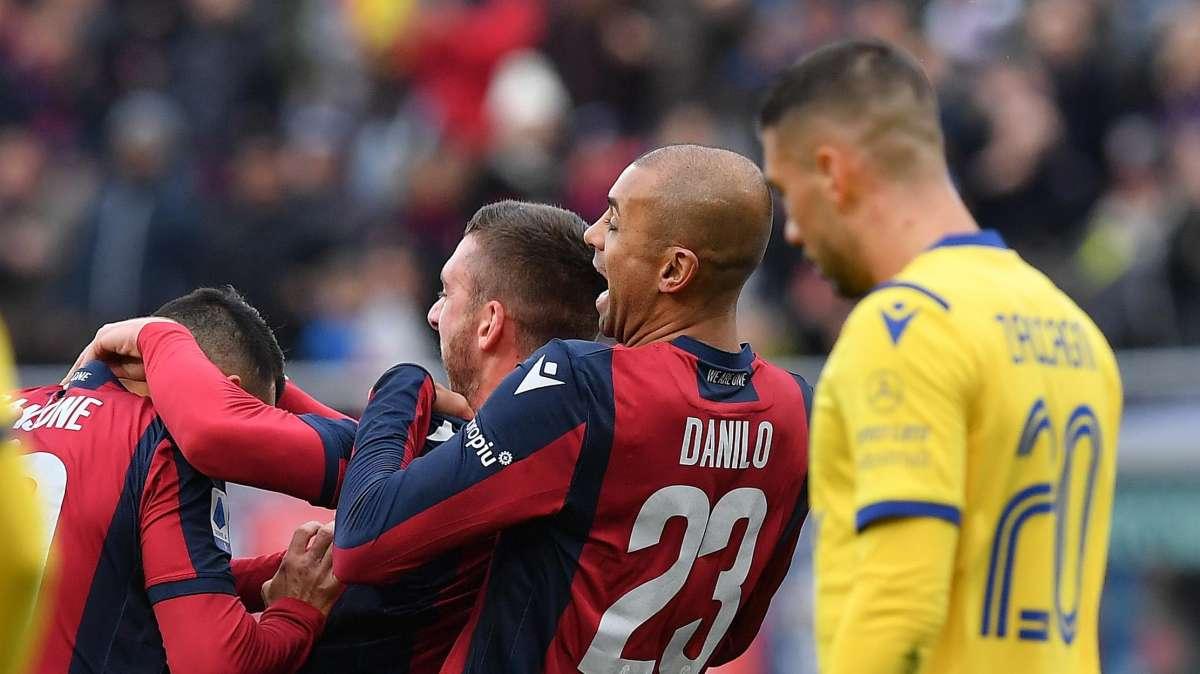 Bologna-Verona: i precedenti in A in Emilia, bilancio a favore dei rossoblù