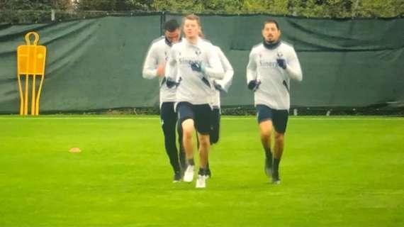 Hellas Verona: doppia seduta con palestra e partite a tema
