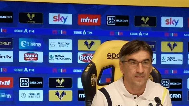 Cagliari-Verona, Juric: «Alcuni giocheranno di più, altri no. Da qualcuno mi aspettavo risposte diverse»