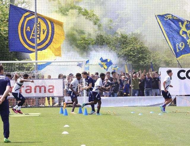Verso Verona-Empoli: trecento tifosi gialloblù a sostenere la squadra