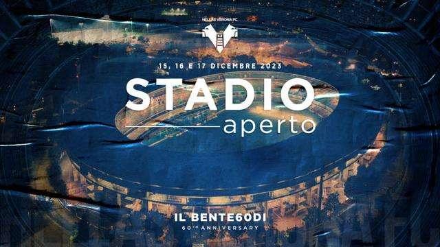 Bentegodi 60esimo compleanno: stadio aperto dal 15 al 17 dicembre, dalle 18 alle 21