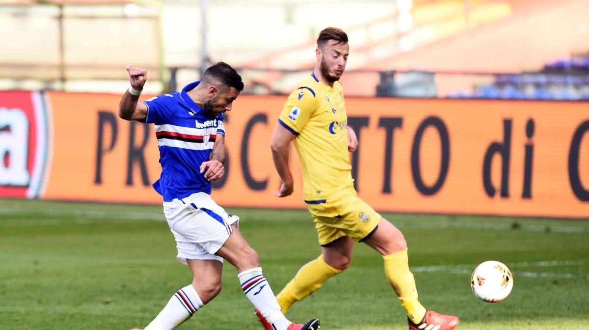 Sampdoria - Verona: seconda volta alle 12.30