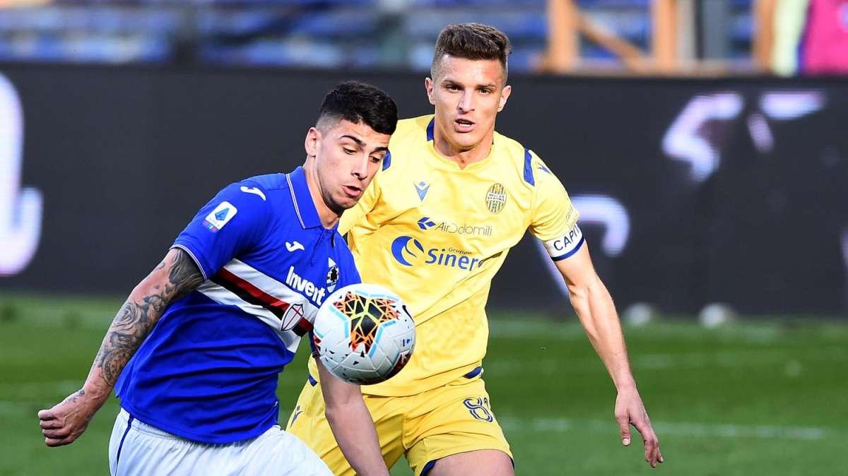 Il programma delle gare dell'Hellas dalla 31^ alla 34^ giornata, Sampdoria-Verona su Sky