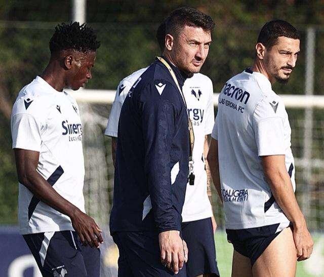 Hellas Verona: allenamento mattutino per i gialloblù