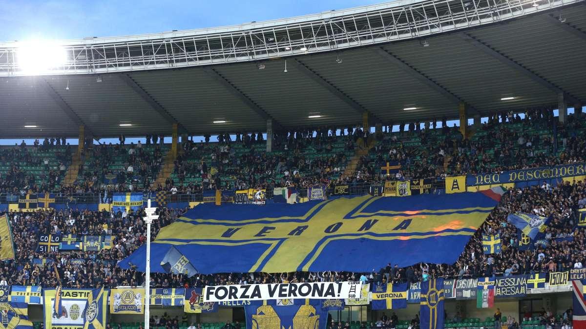 Verona-Milan: quasi 22mila spettatori al Bentegodi