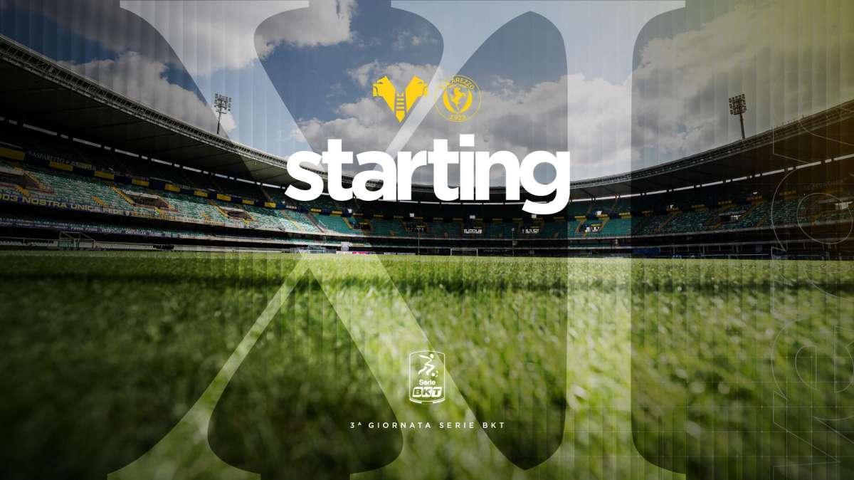 Serie B, Verona-Arezzo: le formazioni ufficiali
