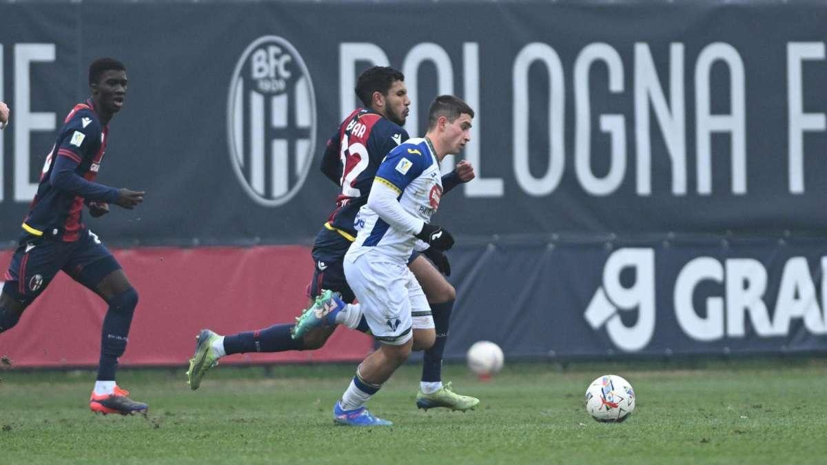 Primavera: Bologna-Verona 1-2, sesto risultato utile consecutivo per i gialloblù