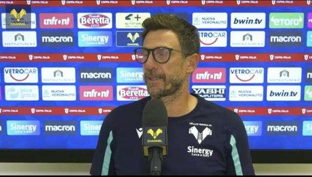 Eusebio Di Francesco : «Non riusciamo a concretizzare alcune situazioni, dobbiamo lavorare su tutto»