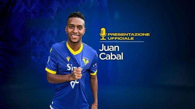 Hellas Verona, Cabal: «Verona miglior opzione per crescere come persona e come professionista»